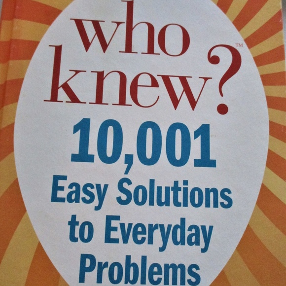 Who Knew 10,001 Easy Solutions 2 Everyday Problems - Picture 1 of 3